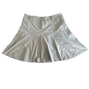 Athleta Whatever Gray Casual Skort Size 8P Athletic Outdoor Tennis Golf